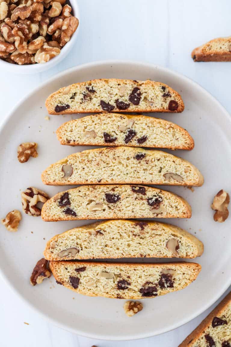 Chocolate Walnut Biscotti