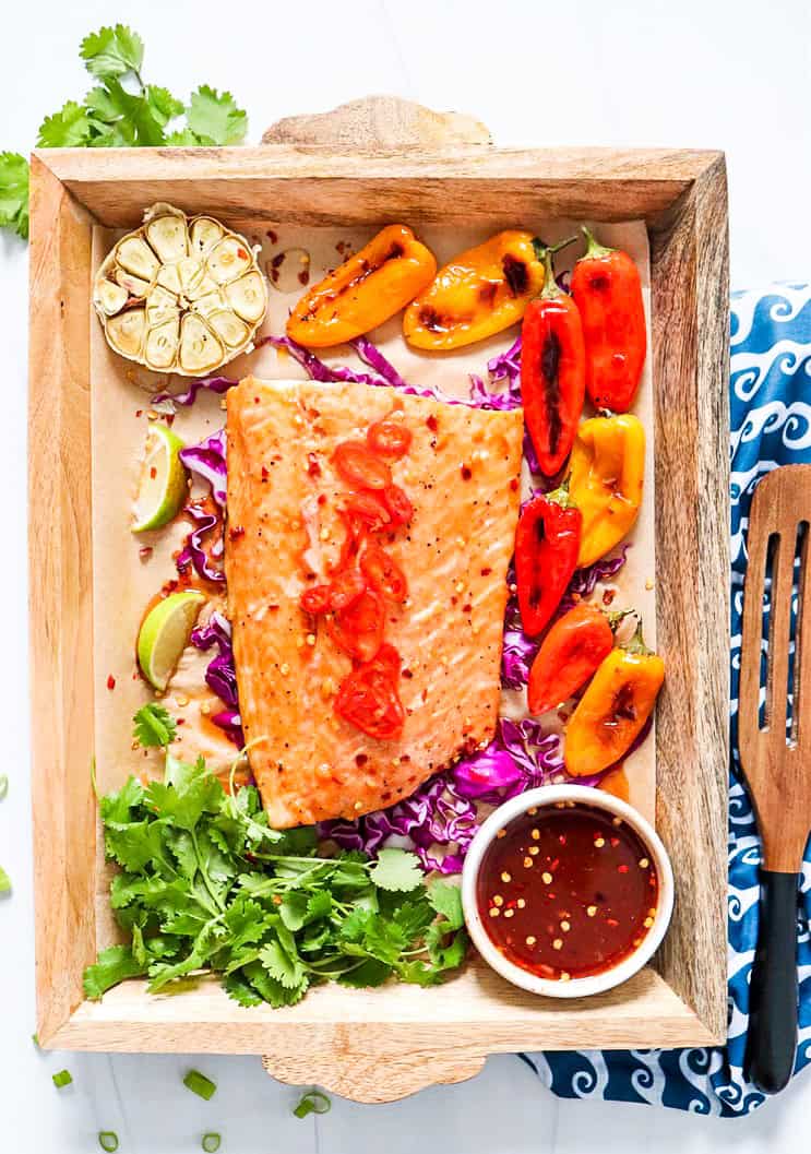 Firecracker Salmon Bake