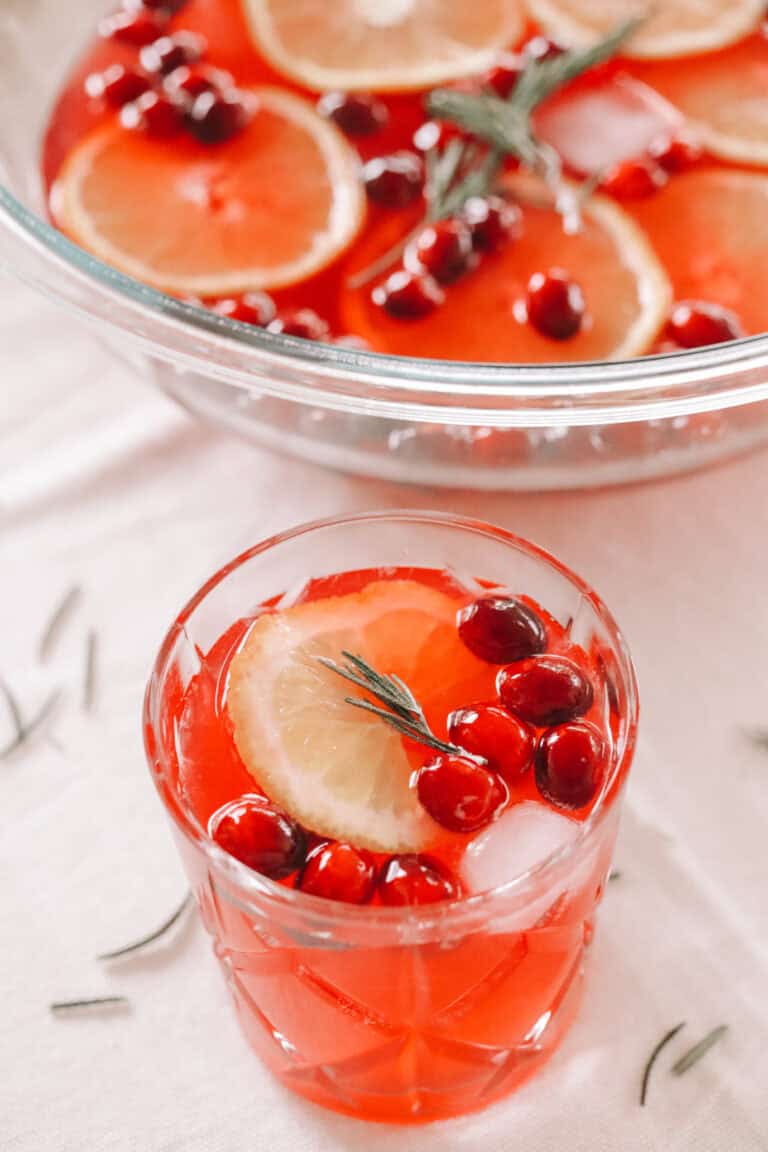 Holiday Cranberry Punch