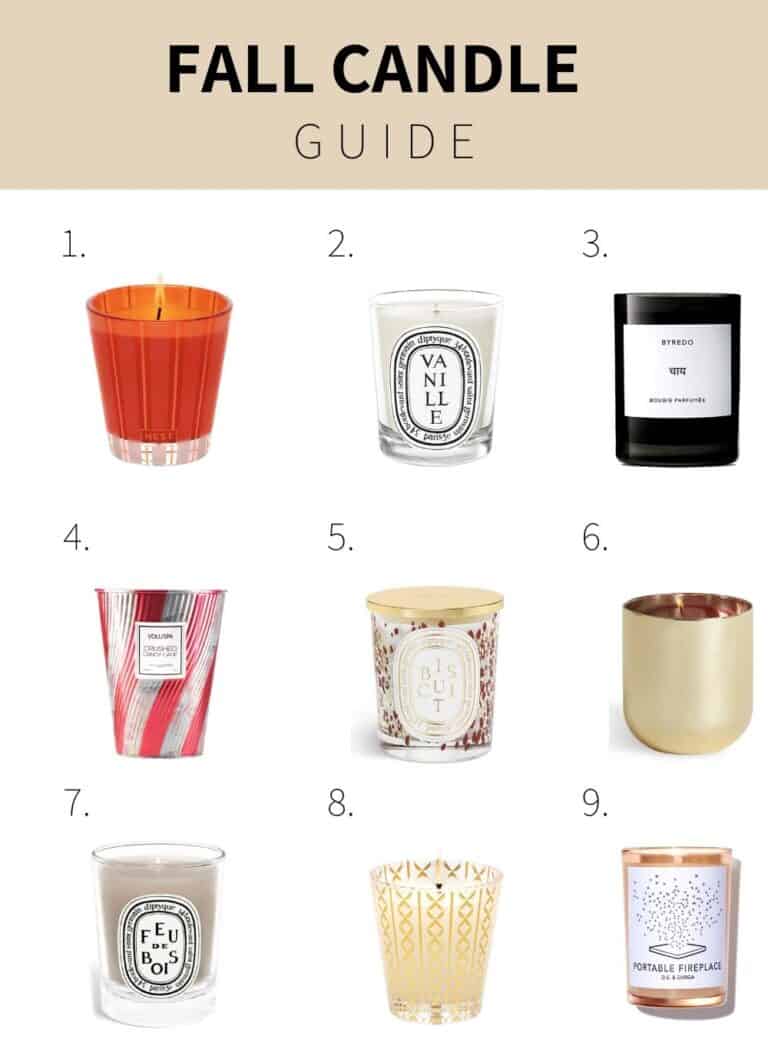 fall candle guide
