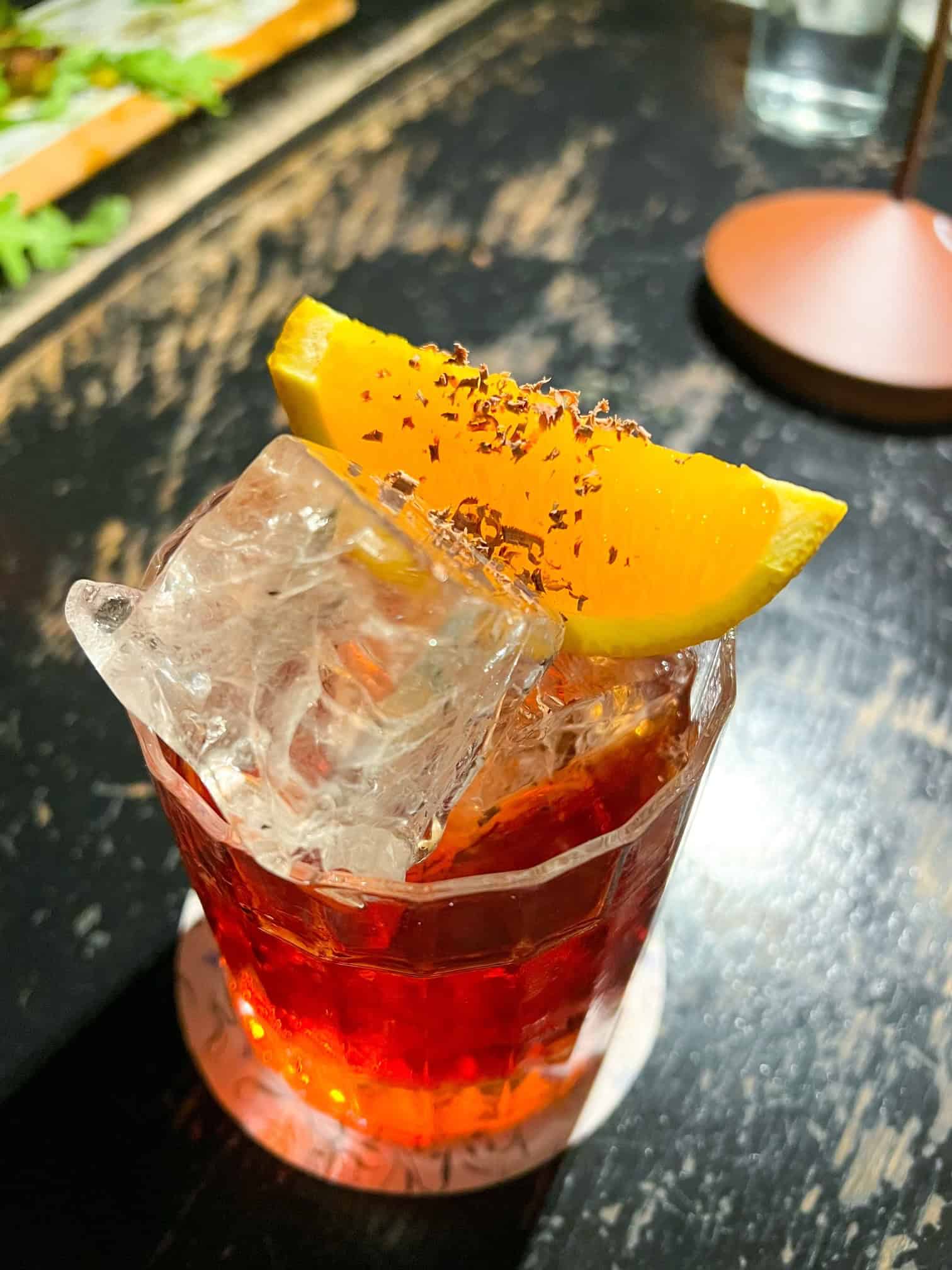 Chocolate Negroni at Dante NYC