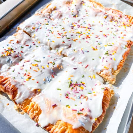 giant strawberry pop tart