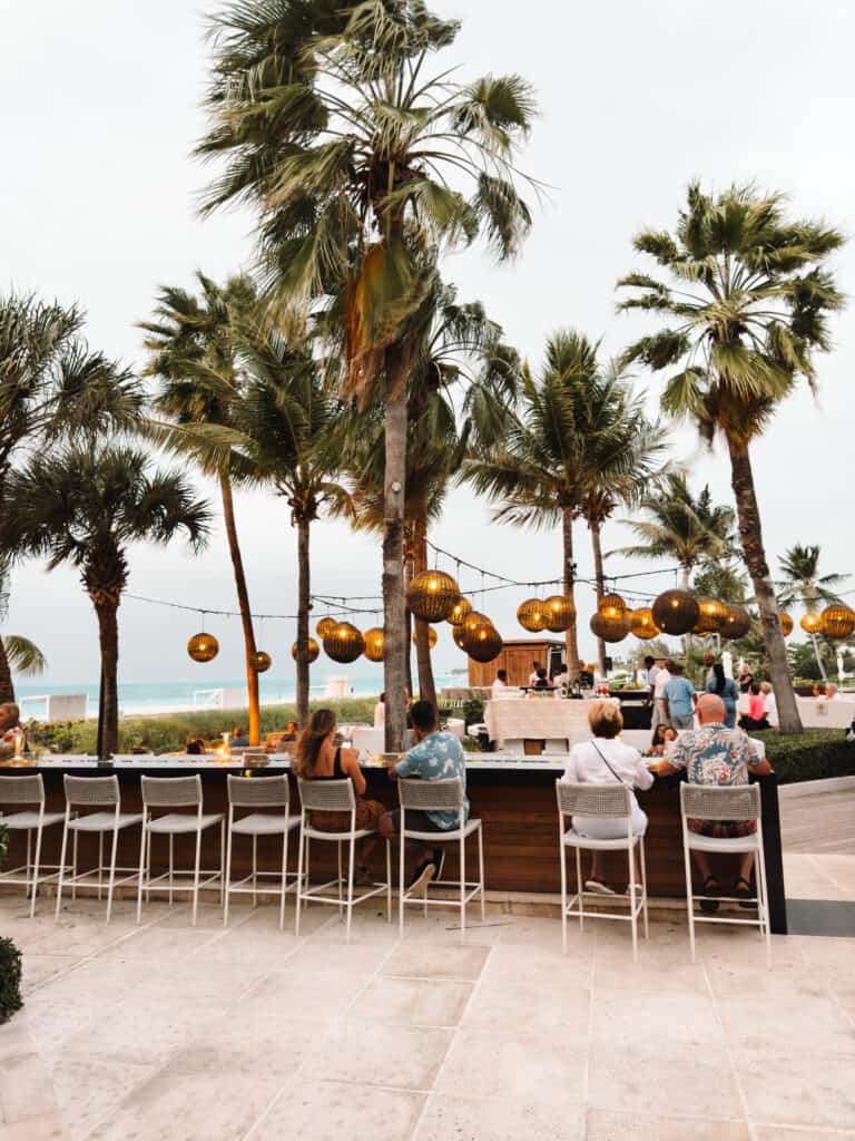 turks and caicos restaurants beach front dining