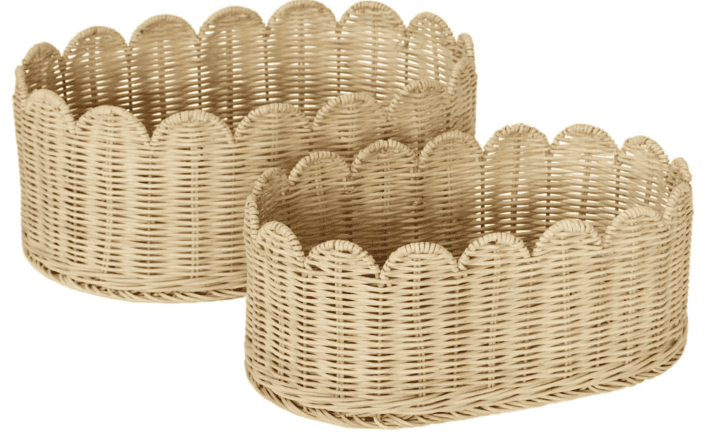 rattan basket for toys